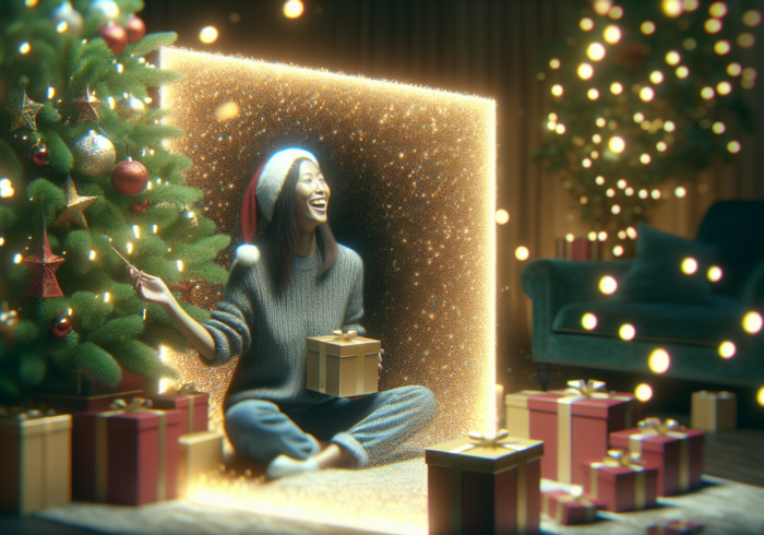 alt_text: Sarwendah merayakan Natal, sementara keberadaan Betrand Peto menjadi tanda tanya.