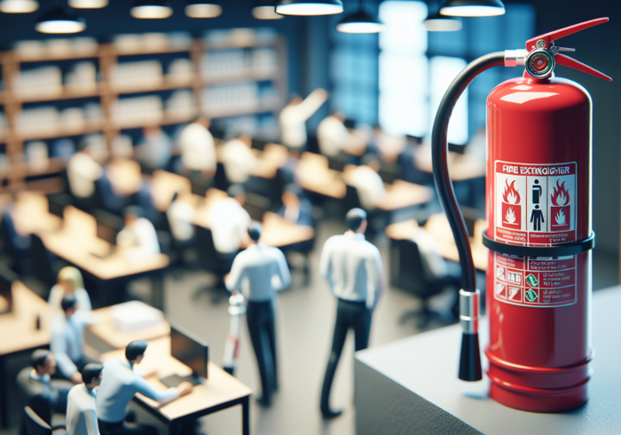 alt_text: Panduan penggunaan APAR untuk memastikan keamanan di ruang kerja.