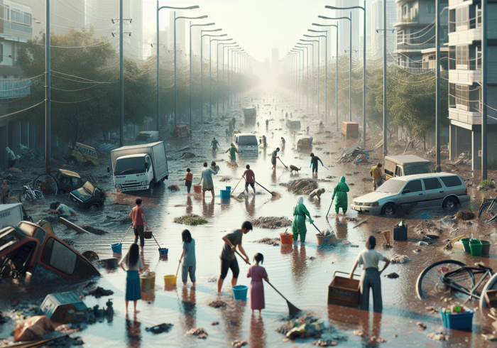 alt_text: Produk pembersih ramah lingkungan, solusi kebersihan rumah pintar pascabanjir.