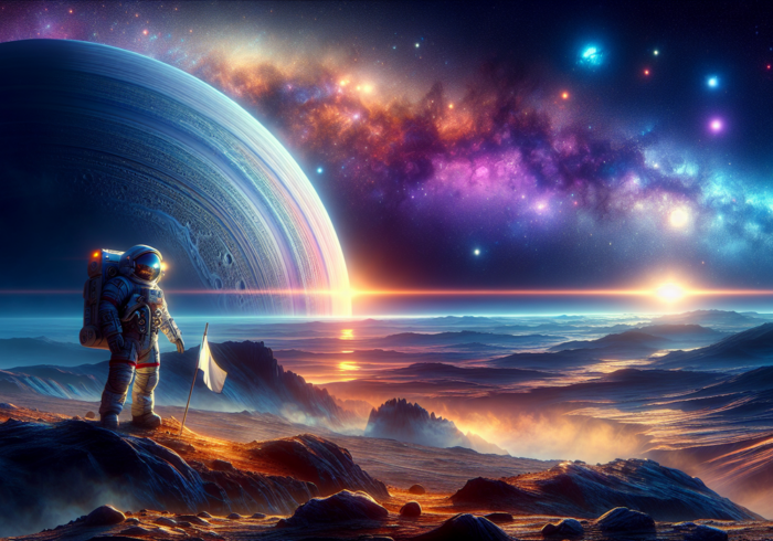 alt_text: "Membangun konten berkualitas sebagai panduan di era informasi melimpah."