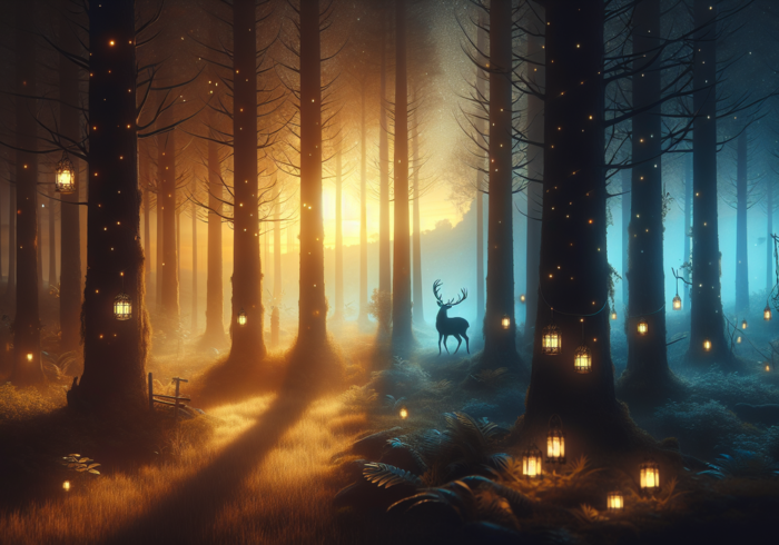 alt_text: Pohon hijau tumbuh di tengah kota, menambah kesegaran dan kehidupan di area urban.