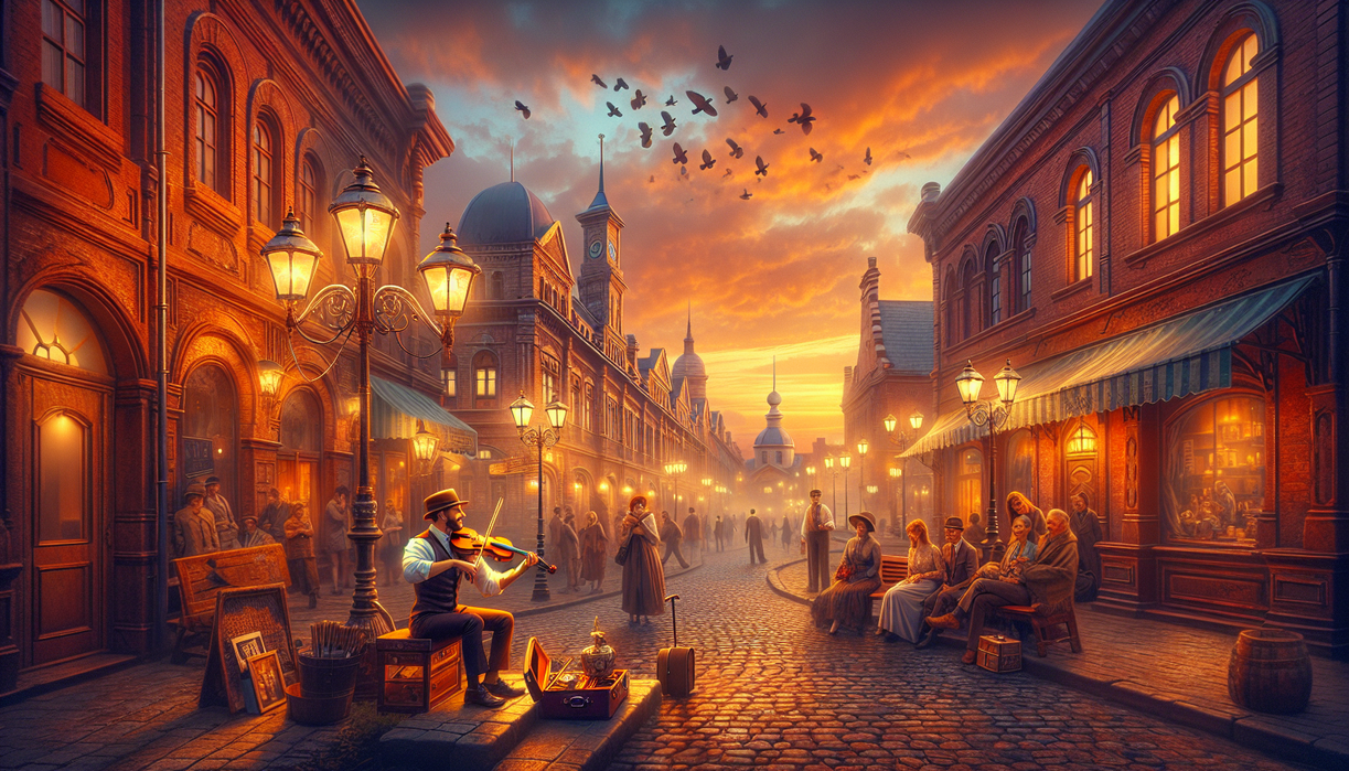 alt_text: Ilustrasi ketidakpastian data modern dengan simbol-simbol digital yang saling tumpang tindih.