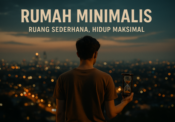alt_text: Rumah minimalis dengan desain modern, furnitur sederhana, dan pencahayaan alami.