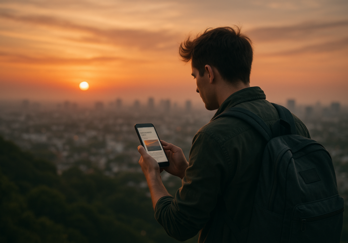 alt_text: Konteks konten dipahami di tengah arus informasi cepat di era digital.