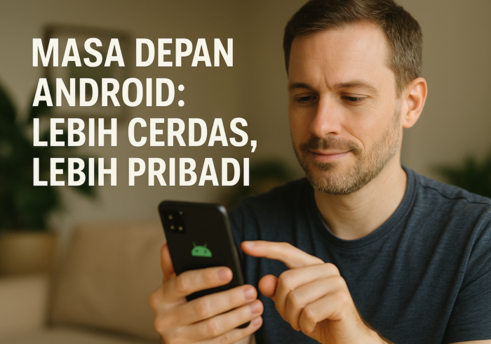 alt_text: Android terbaru mengedepankan kecerdasan dan privasi untuk masa depan yang lebih baik.